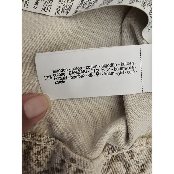 ZARA Women's Denim Animal Print Jacket Size Medium - Picture 7 of 8